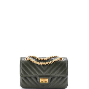 Chanel Mini Reissue 2.55 Flap Bag Chevron Aged Calfskin